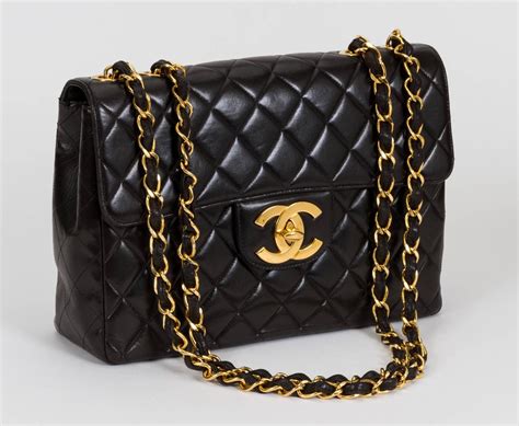 chanel black logo bag|black chanel tote bag.